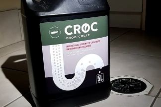 concrete dissolver for pipes